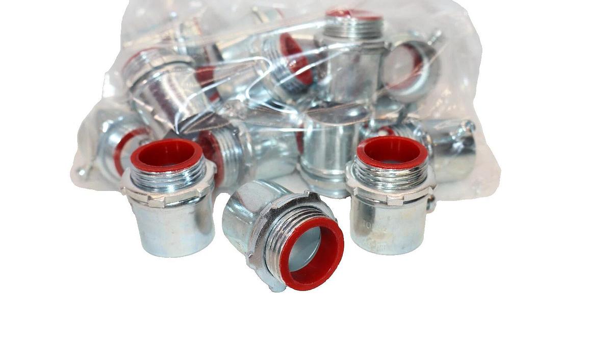 (NEW - Lot of 20) TOPAZ 1" Set Screw Connector Conduit Fitting