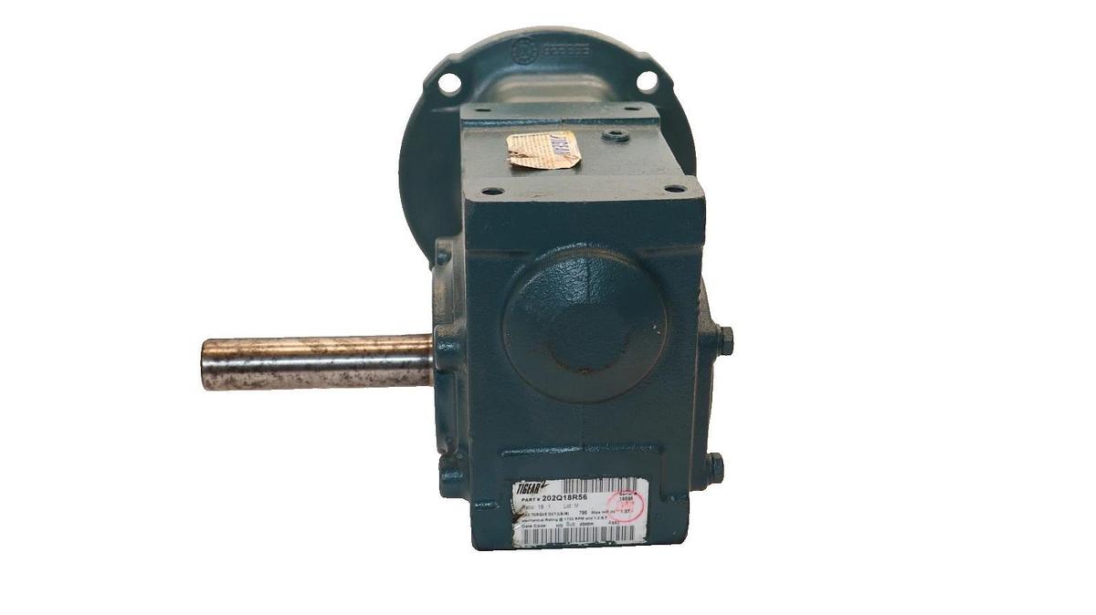 Refurbished Dodge Tigear 2 202Q18R56 18:1 Ratio 1" Shaft Gear Reducer