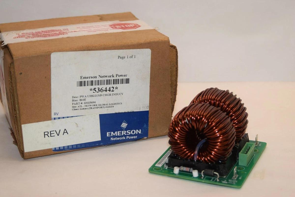 EMERSON 03025696 036442 UHS221M9 Ver A Rev A Network Power Board