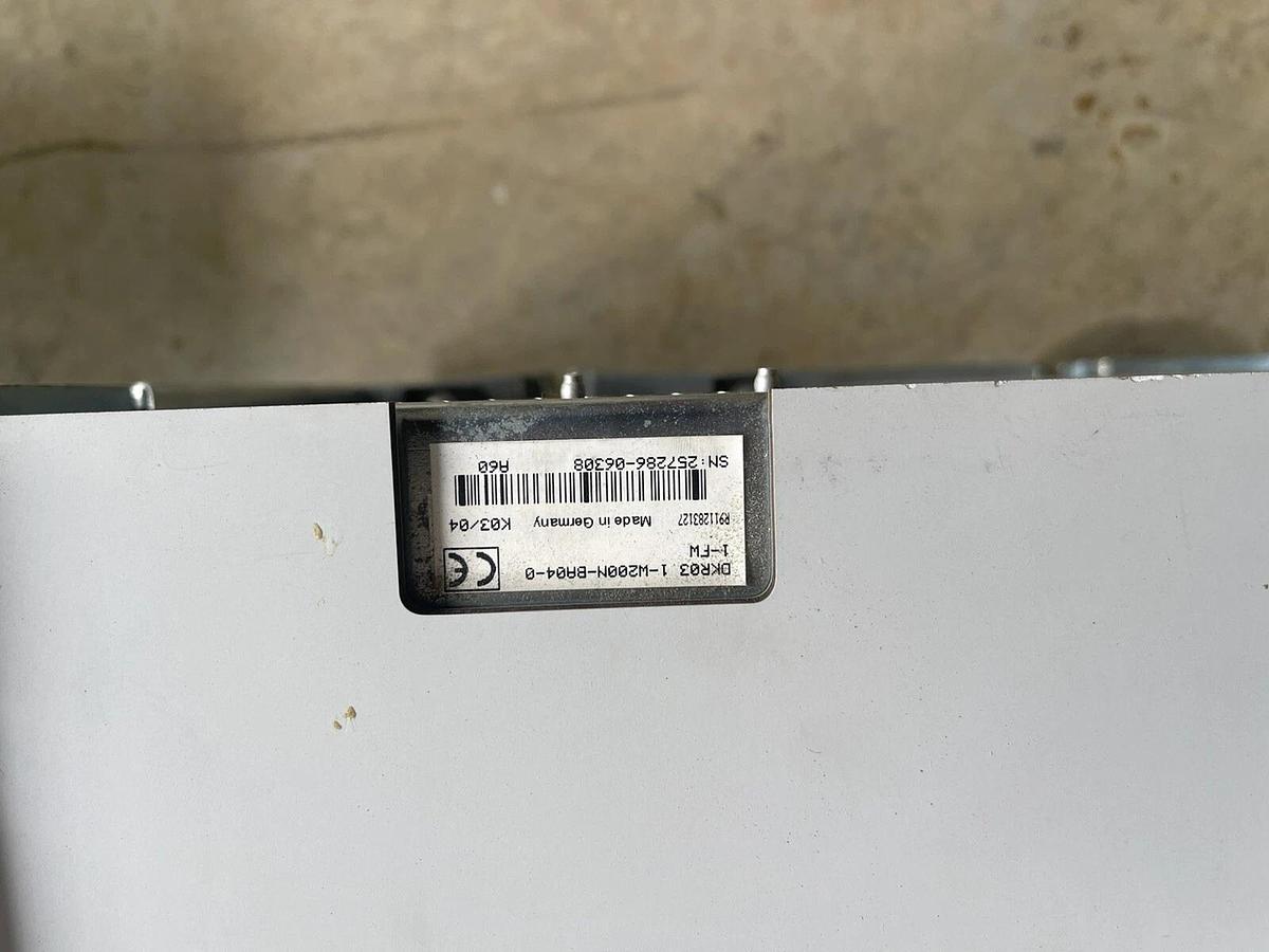 Used Indramat Digital A.C. Servo drive DKR03, DKR03.1-W200N-B FWA-DIAX03-AHS-03VRS-MS