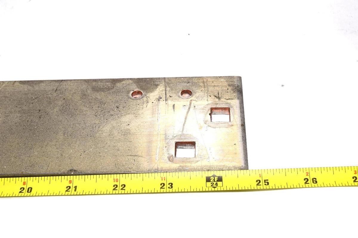 Used Buss Bar 24-3/4" x 3" x 1/4" Copper