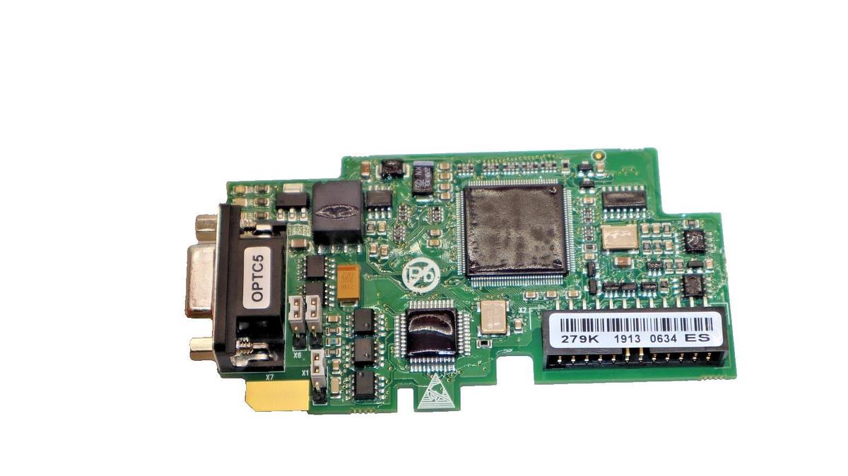 EATON Profibus DP w Sub-D9 Conn Circuit Board Card OPTC5V 782116319763 (NEW)