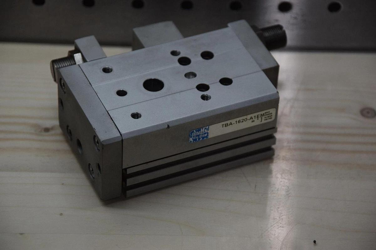BIMBA TBA-1620-A1EM TBA1620A1EM 10 BAR 140psi  FLAT SLIDE CYLINDER NEW
