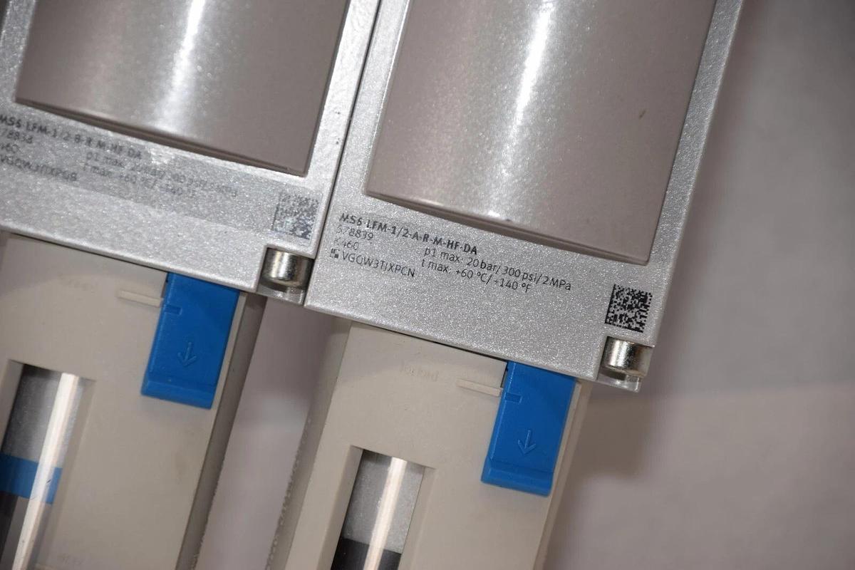 NEW FESTO MS6-IFM-1/2-A-R-M-HF-DA, MS6-LFR-1/2-D7-C-R-M-RG-AS, MS6-EM1-1/2 Valve