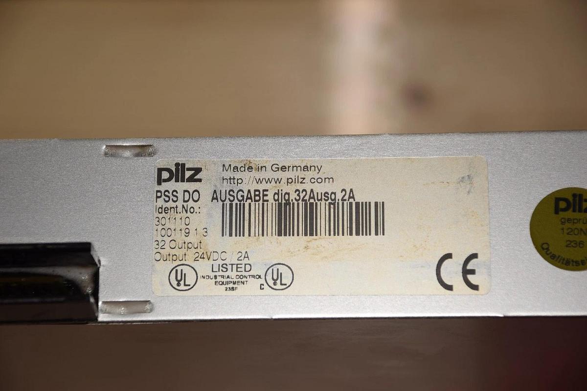 Used PILZ PSS DO 301110 100119 1.3 30111010011913 3011101001191.3 OUTPUT MODULE