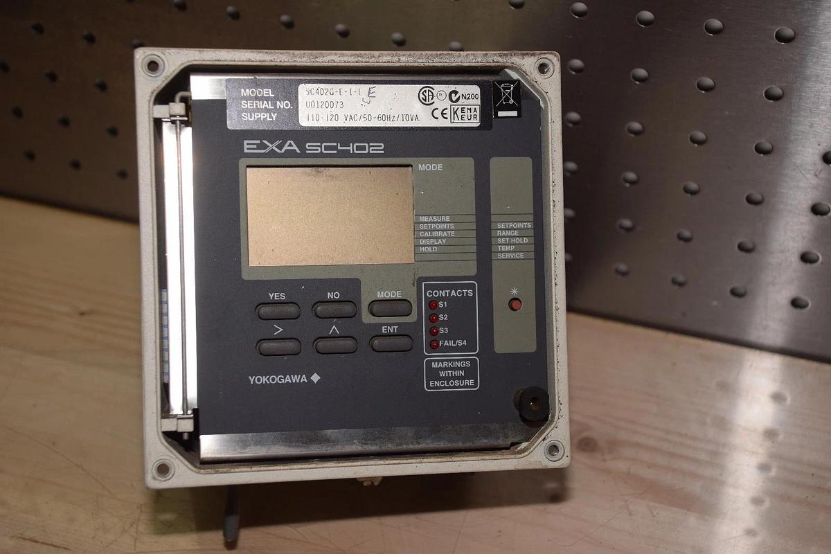 Used YOKOGAWA SC402G-E-1-E 110-120VAC 50/60Hz EXA SC402 CONDUCTIVITY SENSOR
