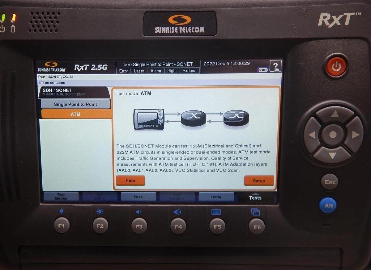 Used Sunrise Telecom RxT-1000  RxT-2000A Test Platform Adapter Wifi 2.5G MTT Modules