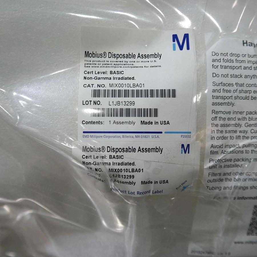 Millipore Mobius MIX 10L Single Use Mixer Mettler Toledo Scale MSPNA22150901