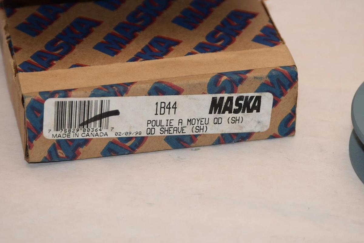 (NEW) MASKA 1B44 QD Bushing Sheave