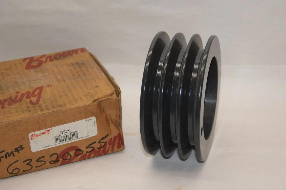BROWNING 3TB52 3 Groove Fixed Pitched Sheave / Pulley