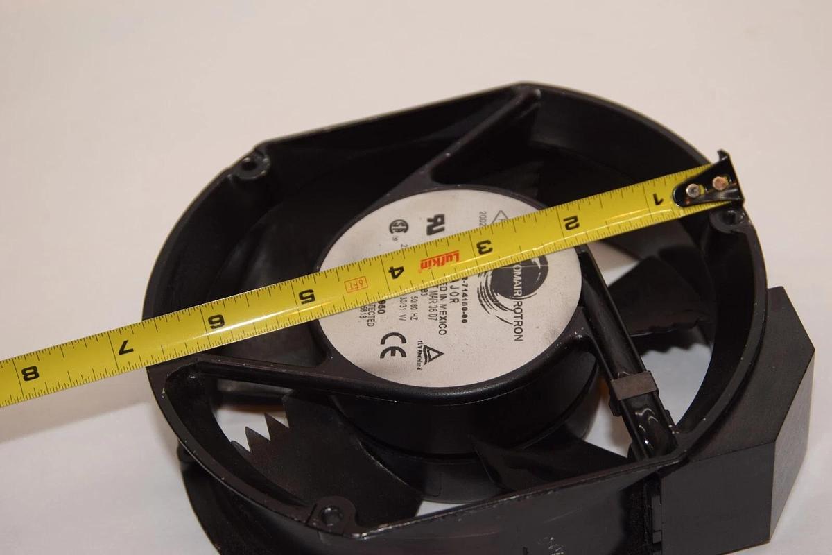 Used COMAIR ROTRON 12-714150-00 , MR2B3 115V .27/.26A 30/31W 5 Blade Cooling Fan