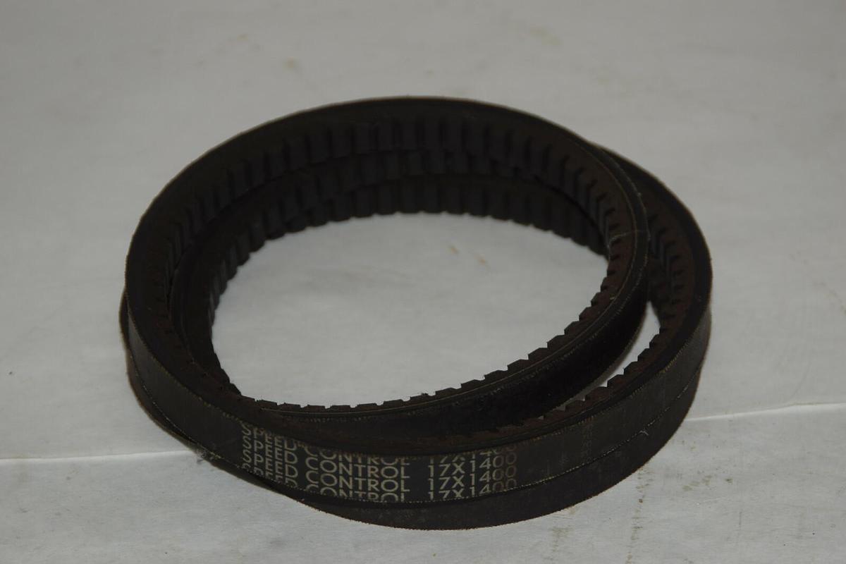 (New) Speed Control 17X 1400 Cogged V Belt 17X1400 17X-1400 V-Belt VBelt Cog