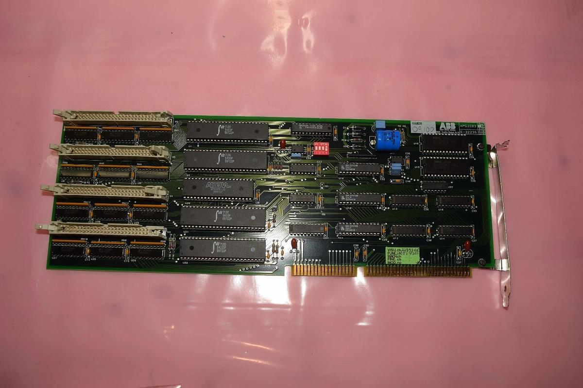 Used ABB APGIC03 General Interface Board E-32235 , Trallfa Robot A/S