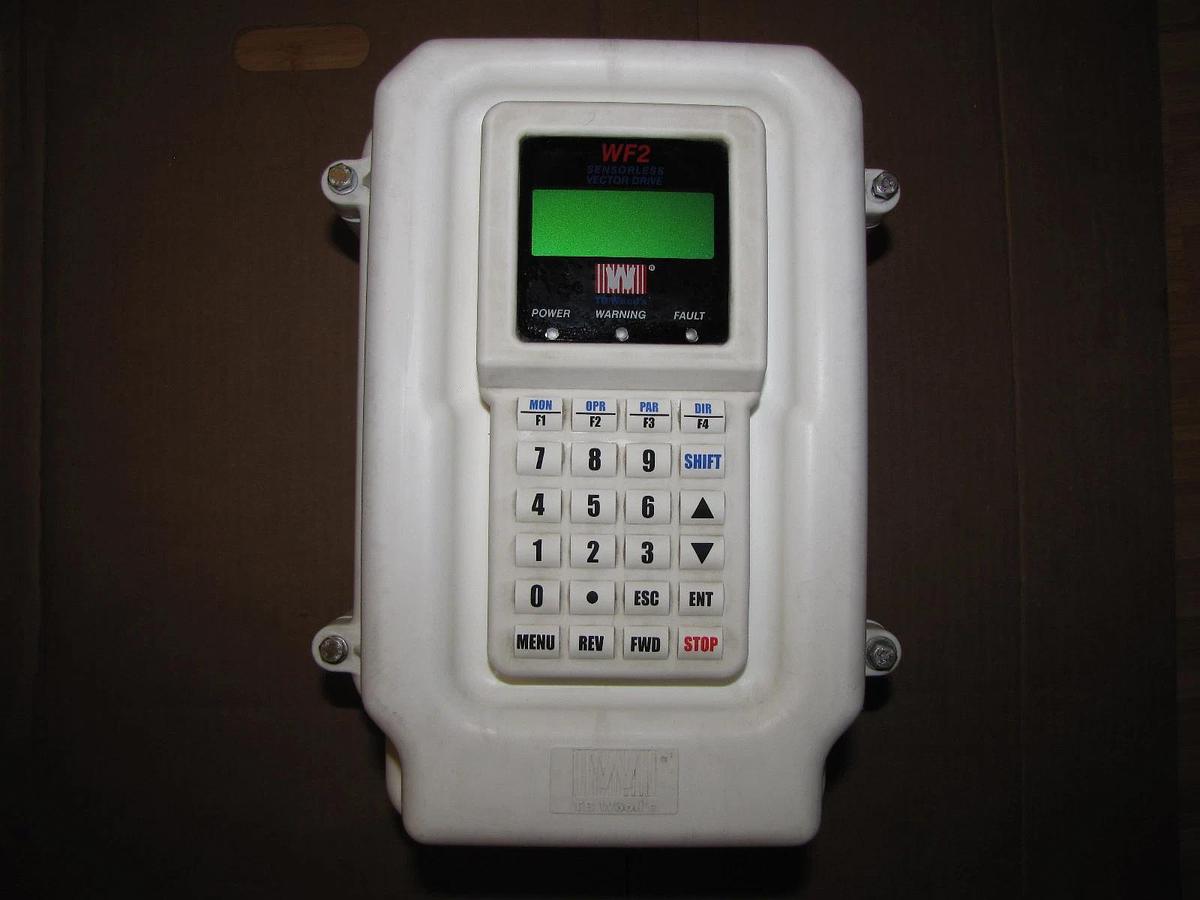 Used TB Woods Wood's WF2 Sensorless Vector Drive WF2C5002-0N WF2C50020N 2hp 2 hp 575v