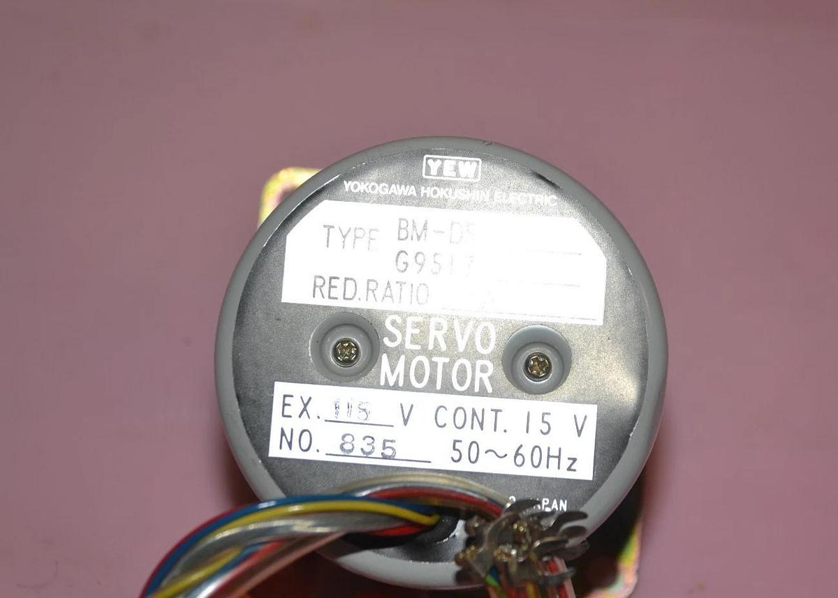 Yokogawa YEW Servo Motor BM-D5 BMD5 G9517AB Ratio: 1/1 115v NEW