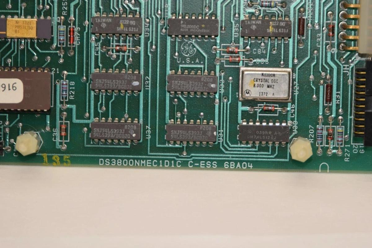 Used GENERAL ELECTRIC DS3800NMEC1D1C  DS3800NMEC1D 1C Card DS3800 NMEC1D1C