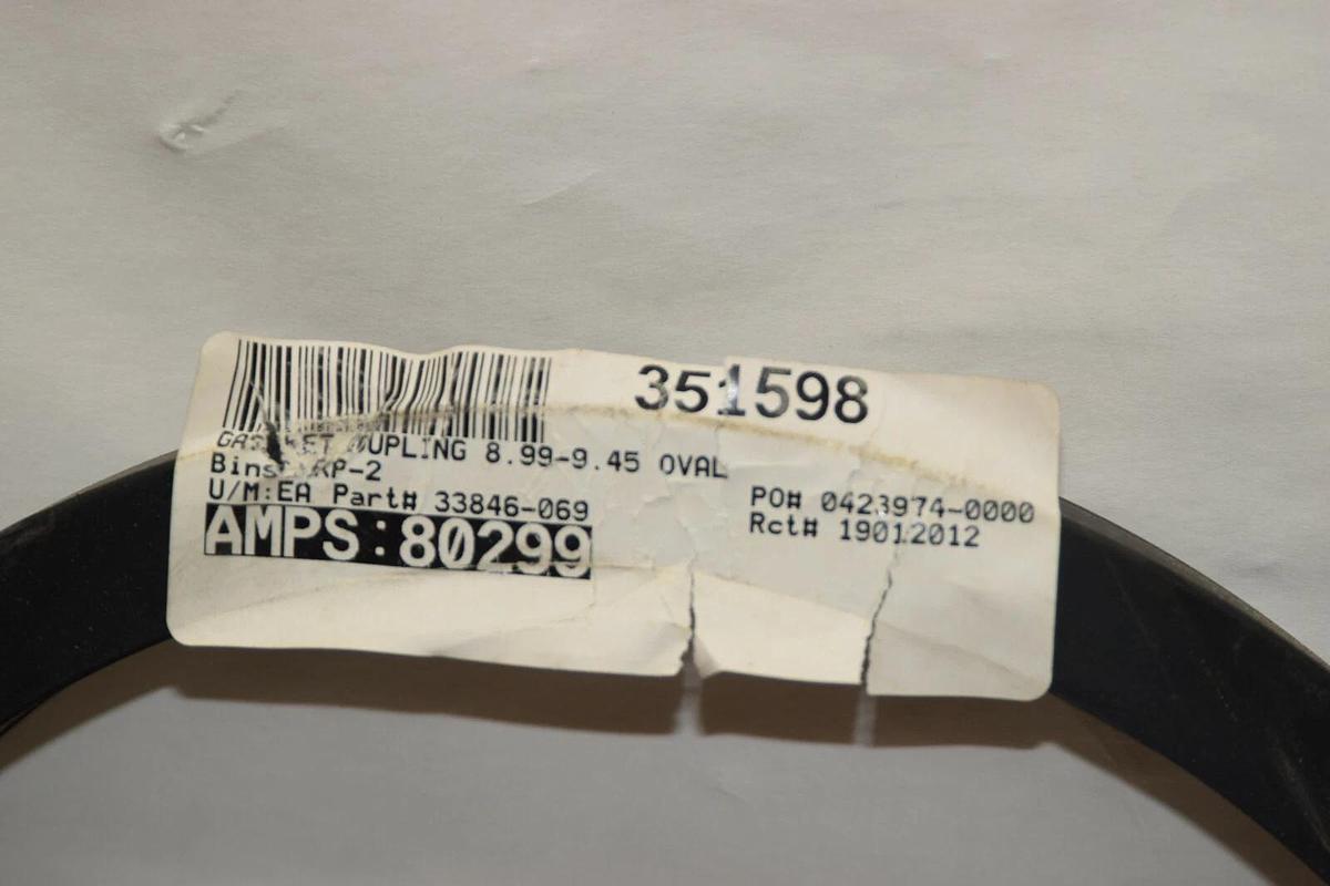 (NEW) Smith-Blair 33846-069 PT33846 8.99-9.45 Oval Gasket Coupling