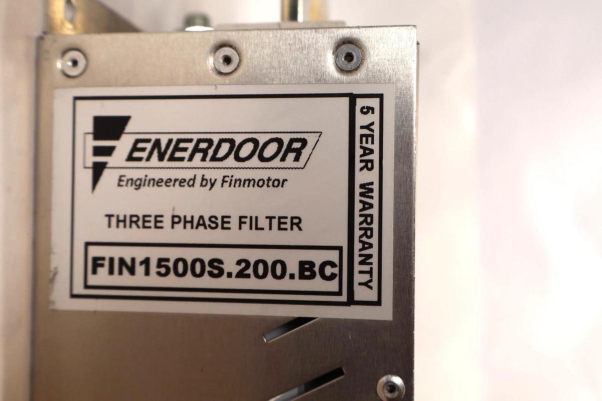 Used Enerdoor Three Phase Filter 0/600Vac 50/60Hz 200A FIN1500S.200.BC