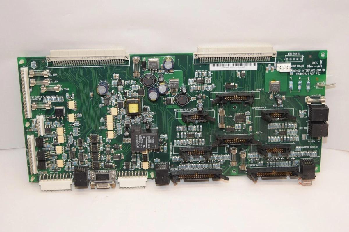 Used INDIGO 118400221 Rev P02 Interface Board PCB Assembly