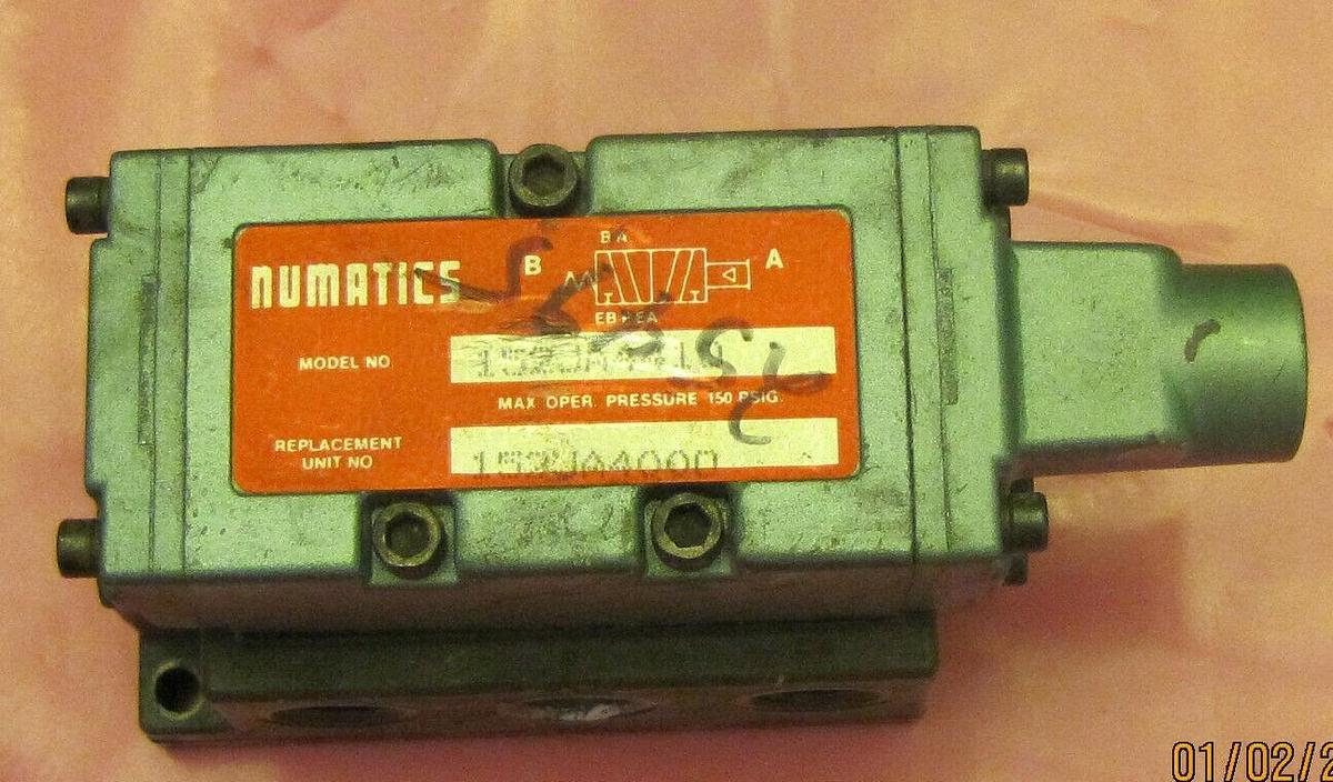 Used NUMATICS VALVE 152JA4410 152JA4000 150PSI