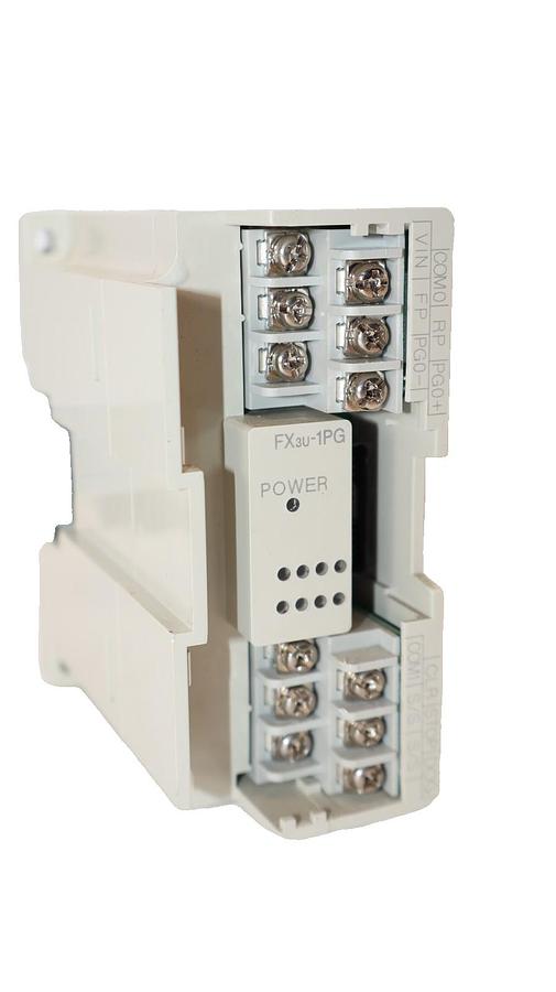 Used MITSUBISHI ELECTRIC FX3U-1PG , FX3U1PG 5-24Vdc 20mA Programmable Controller