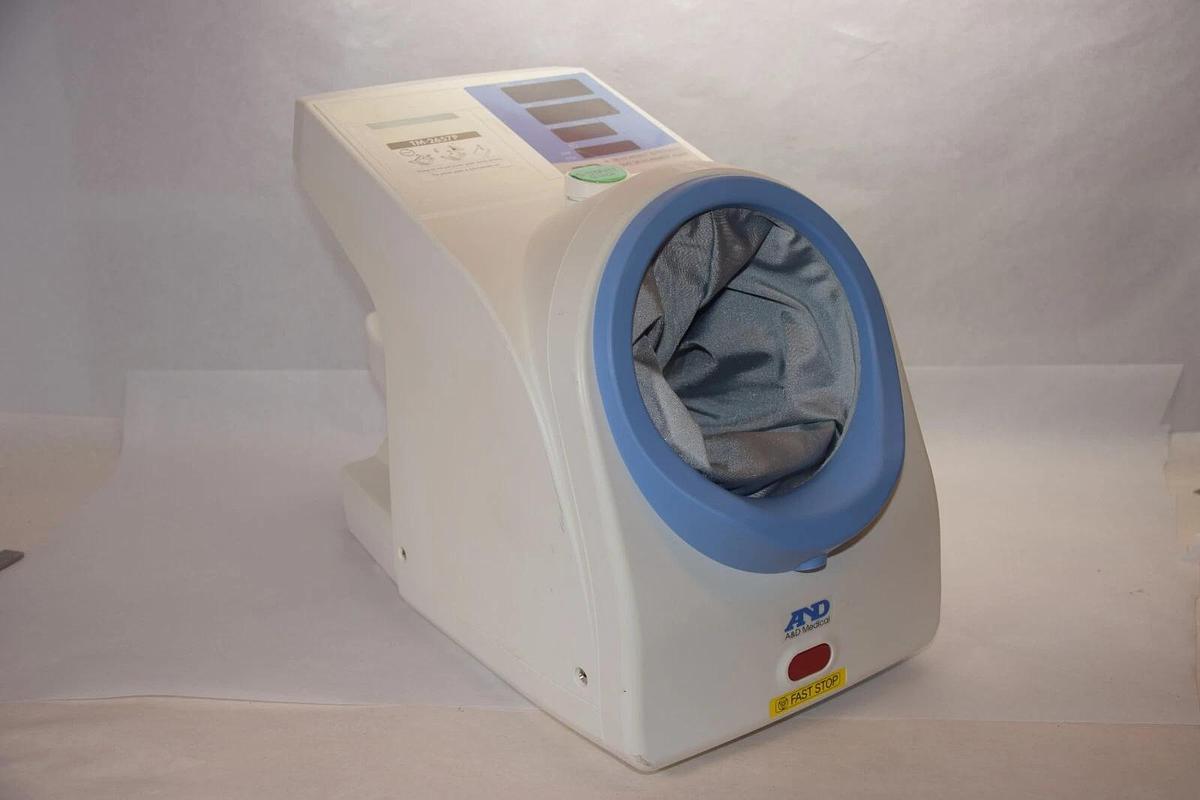 Used A&D TM-2657P , TM2657P Multi-User Blood Pressure Monitor