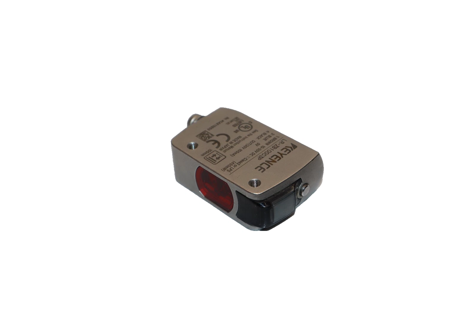 Used Keyence LR-ZB100C3P Self-Contained CMOS Laser Sensor