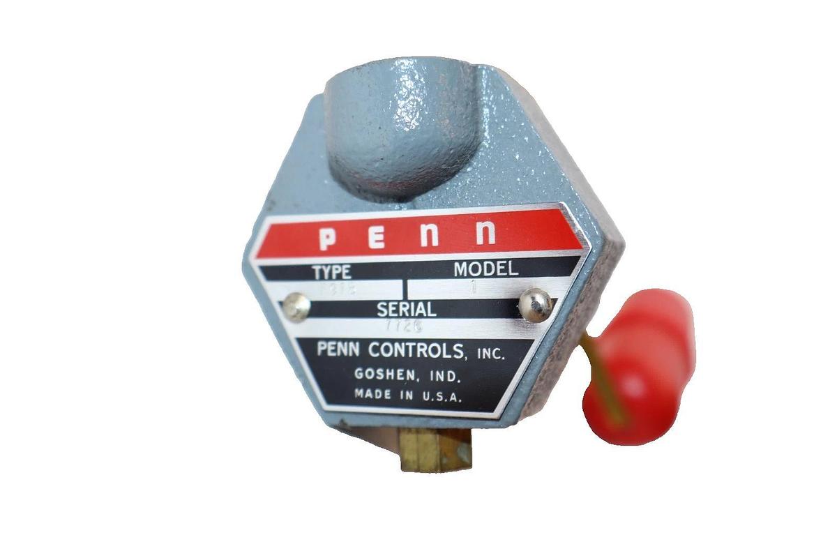Penn Air Volume Control F91B-1 Deep Well Gauge 1/4" Tap (New)