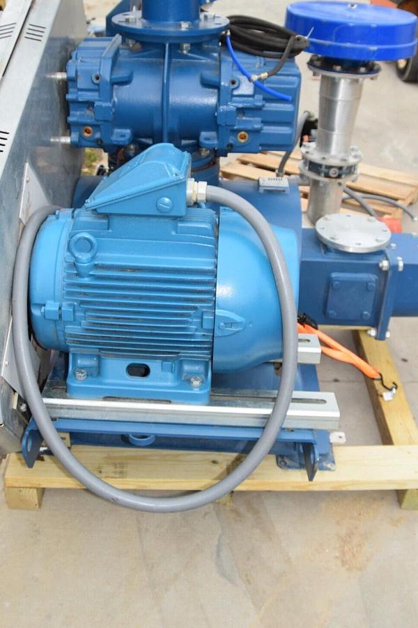 Used Aerzen GM35S Positive Displacement Rotary Lobe Industrial Blower Booster GM-35-S