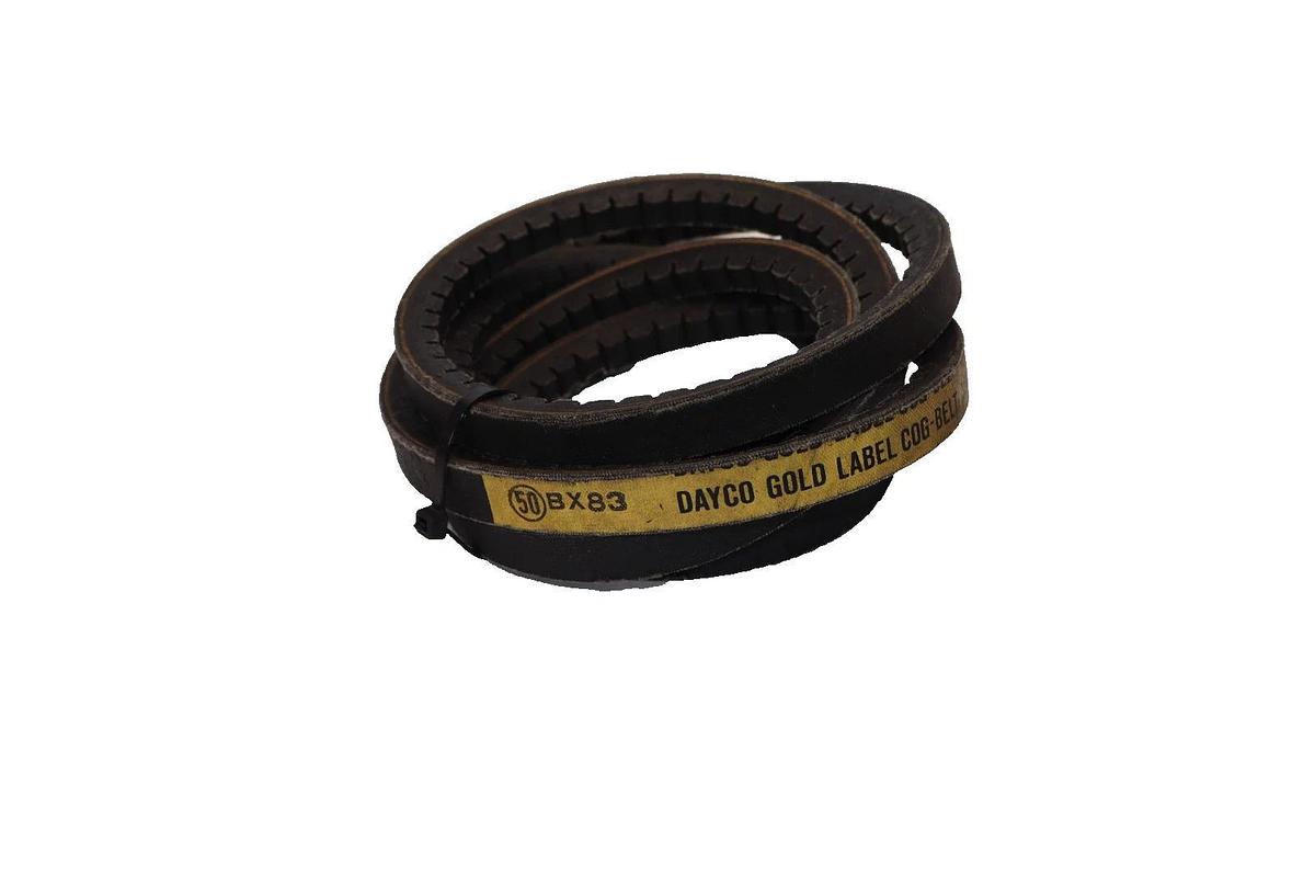 Dayco Cogged Belt V-Belt  BX83 BX-83 Gold Label USA (New)