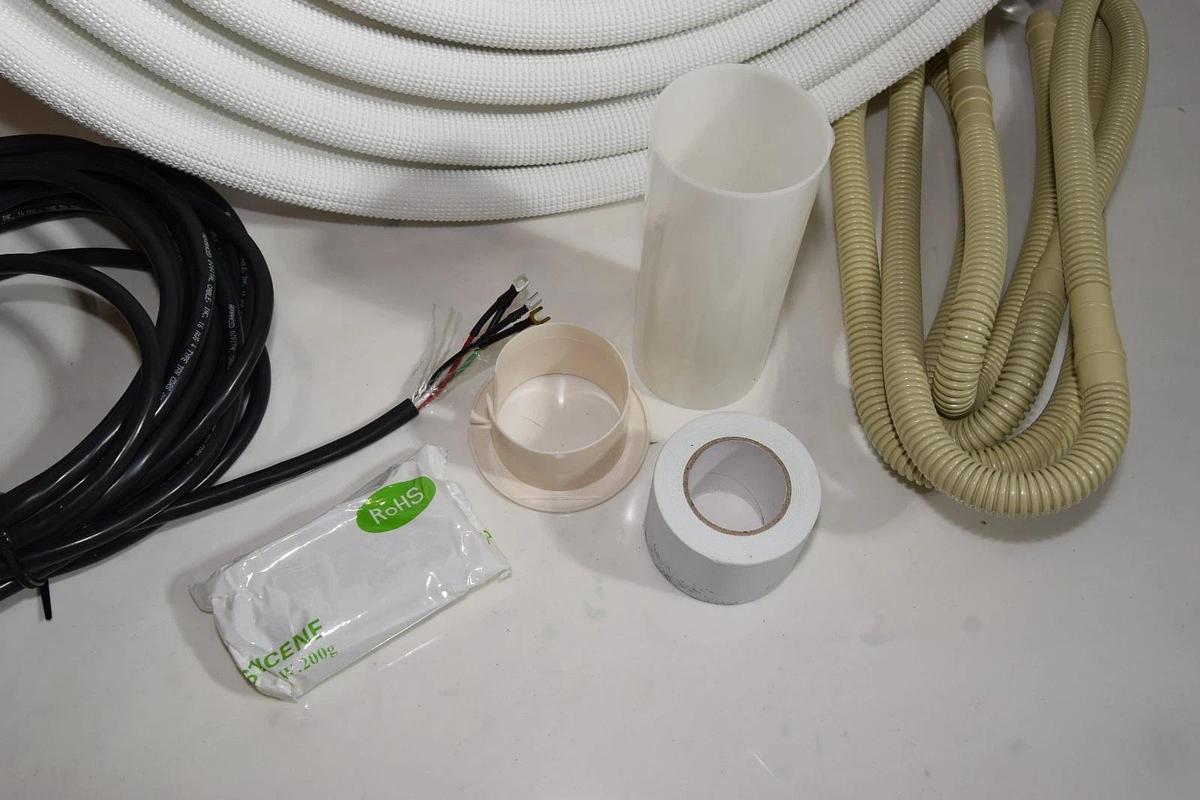 Senville PJX-2(7.5)E 25' 1/2" & 1/4" Mini Split Line Set Ext. Insul. Copper NEW