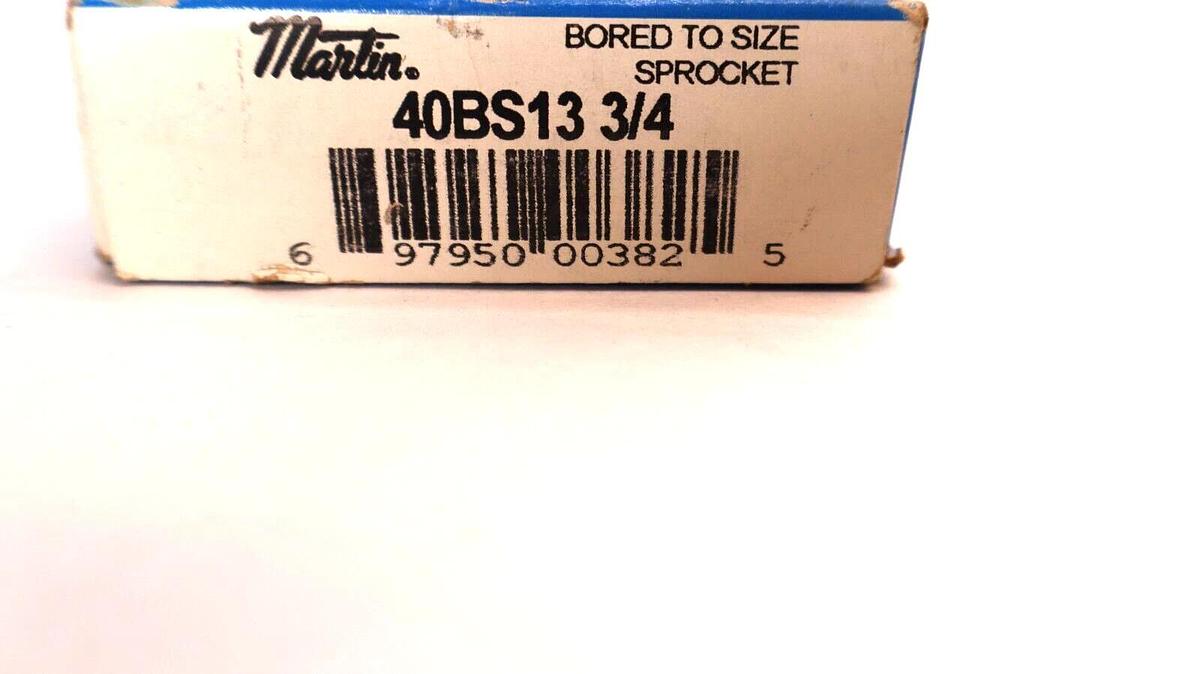 MARTIN Sprocket 40BS13 3/4" 40BS13-3/4" Bore (NEW)