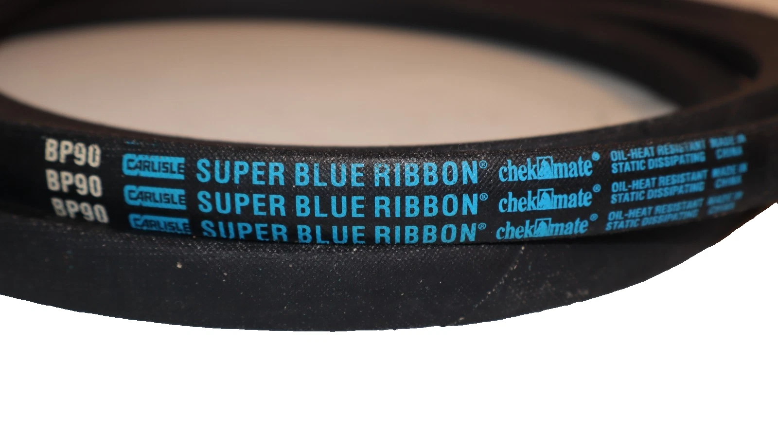 Carlisle V-Belt Belt BP90 Super Blue Ribbon Oil-Heat Static Resistant (Lot of 2)