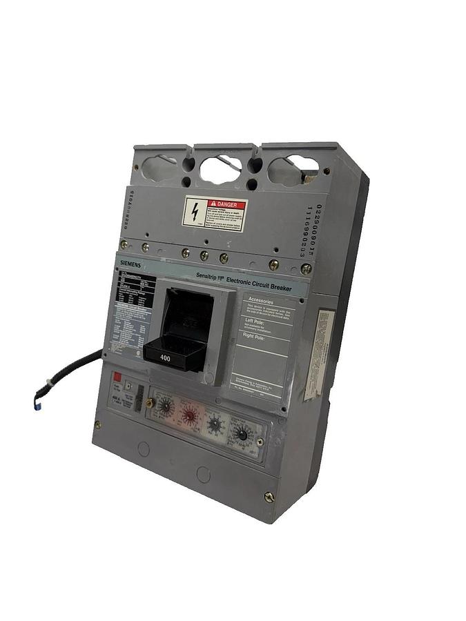 Refurbished Siemens SHJD69400NGTH-U 400A, Breaker SHJD6-A, 600V AC,  SHJD69400NGTH "Refurb"