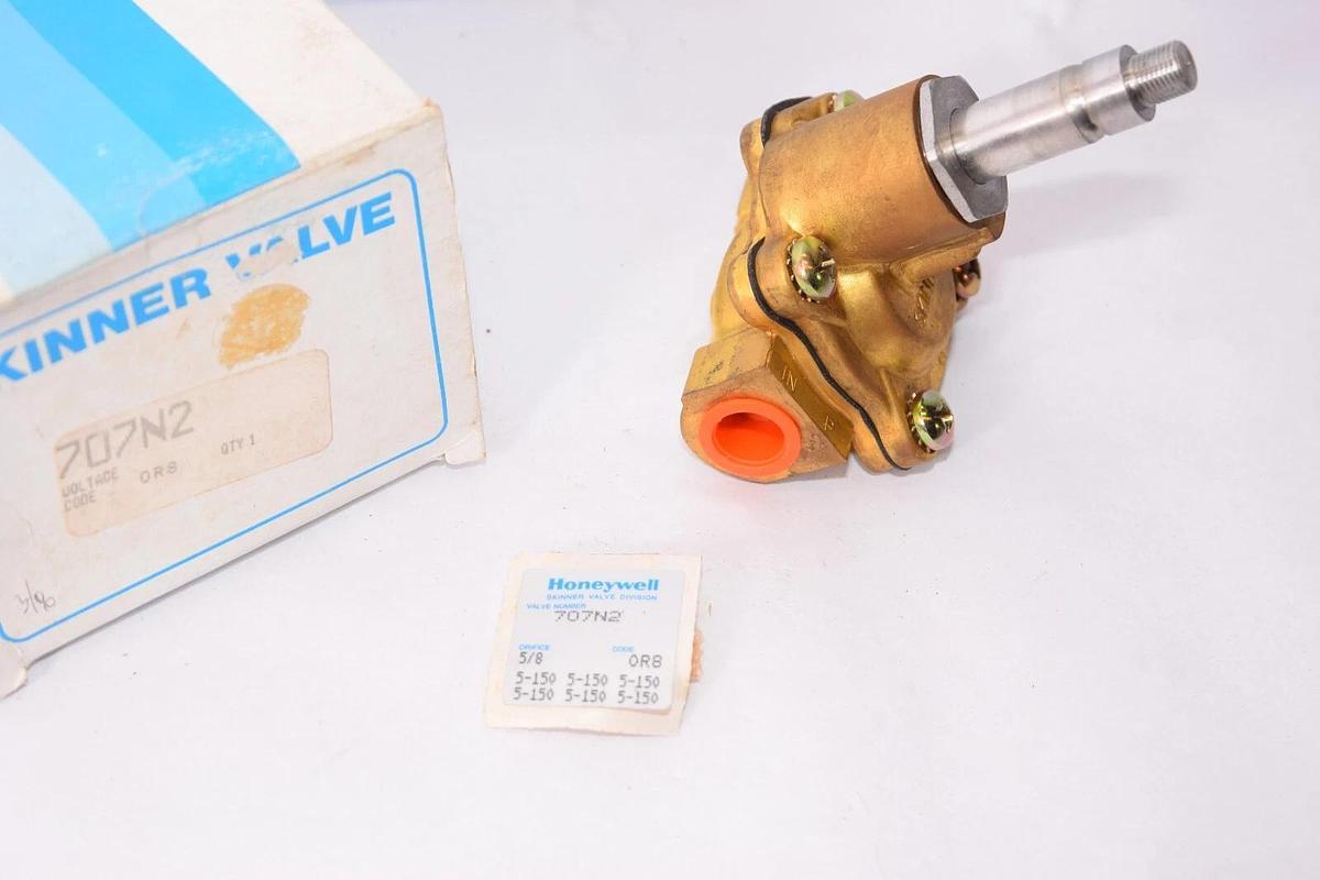 (NEW) HONEYWELL / SKINNER 707N2 5/8 Orifice Valve