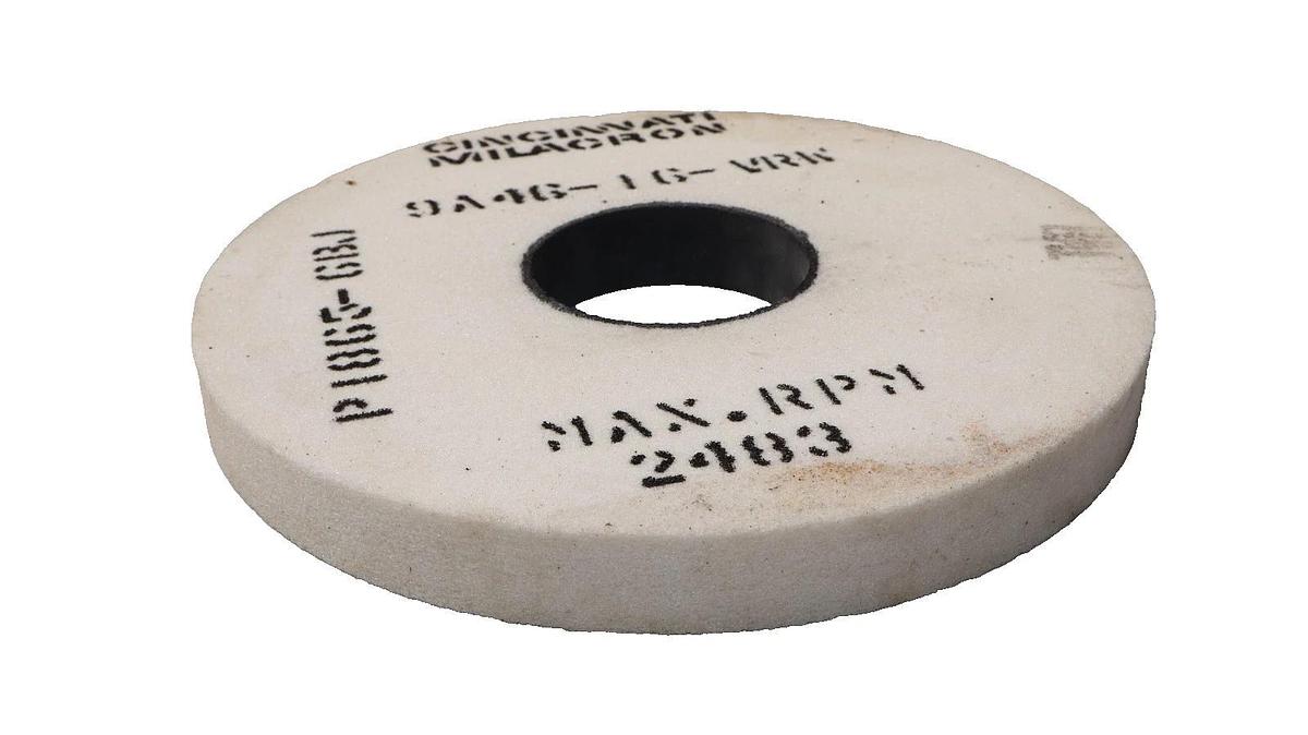 (NEW) CINCINNATI MILACRON 9A46-16-VRW 10" OD x 1" Wide 3" ID Grinding Wheel