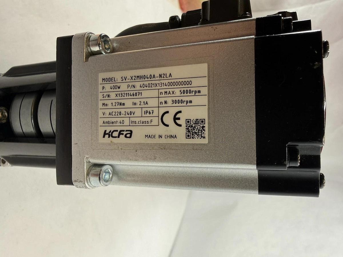 Used CCM SV-X2MH040A-N2LA 4" x 3" 14"  Slide Linear Actuator 400W