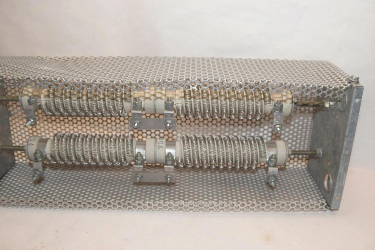 (NEW) POST GLOVER RESISTORS 150 Ω x 2 150x2 2Amps Wirewound Power Resistor