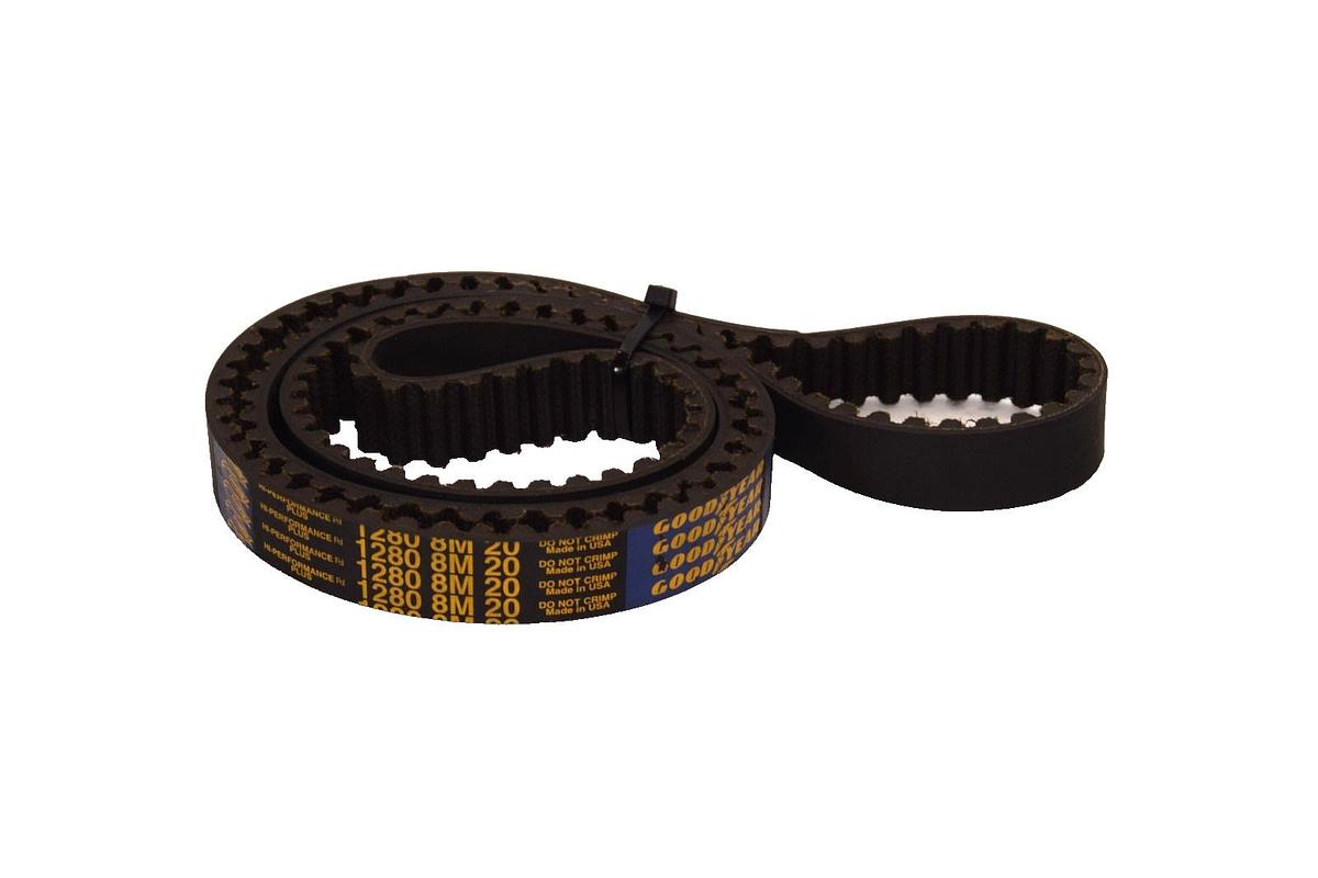 Goodyear 1280 8M 20 , 1280-8M-20 USA Cogged Timing Belt (New)