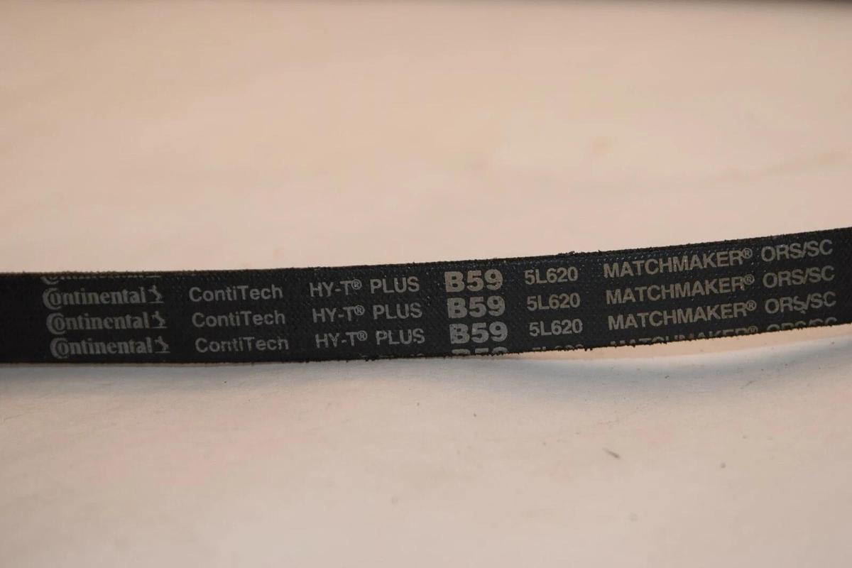 (NEW) CONTINENTAL B59 5L620 ContiTech Hy-T Plus Matchmaker ORS/SC V-Belt
