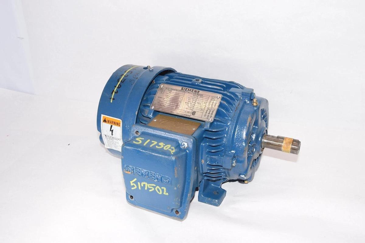 (NEW) SIEMENS 1LA9145-2YKY60 RGZESD PE-21 Plus 2HP 3455 RPM Electric Motor