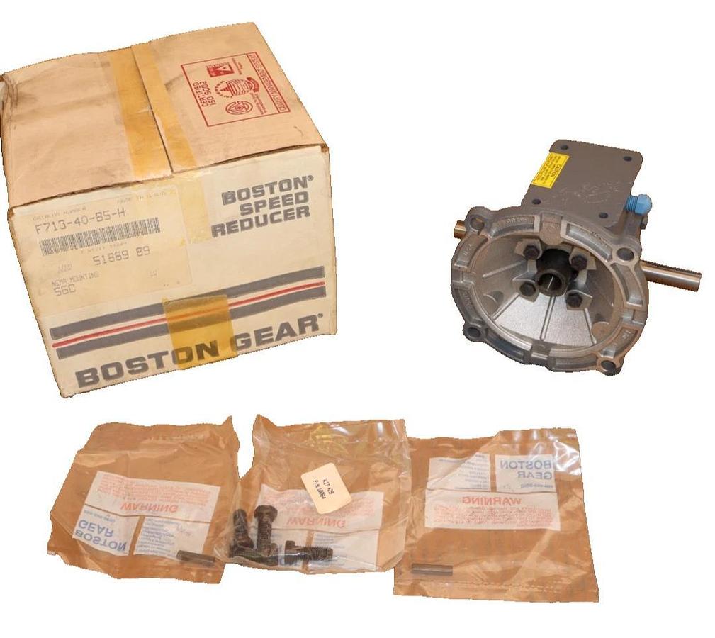 Boston Gear Box Speed Reducer F713-40-B5-H F71340B5H Ratio 40 LV (NEW)