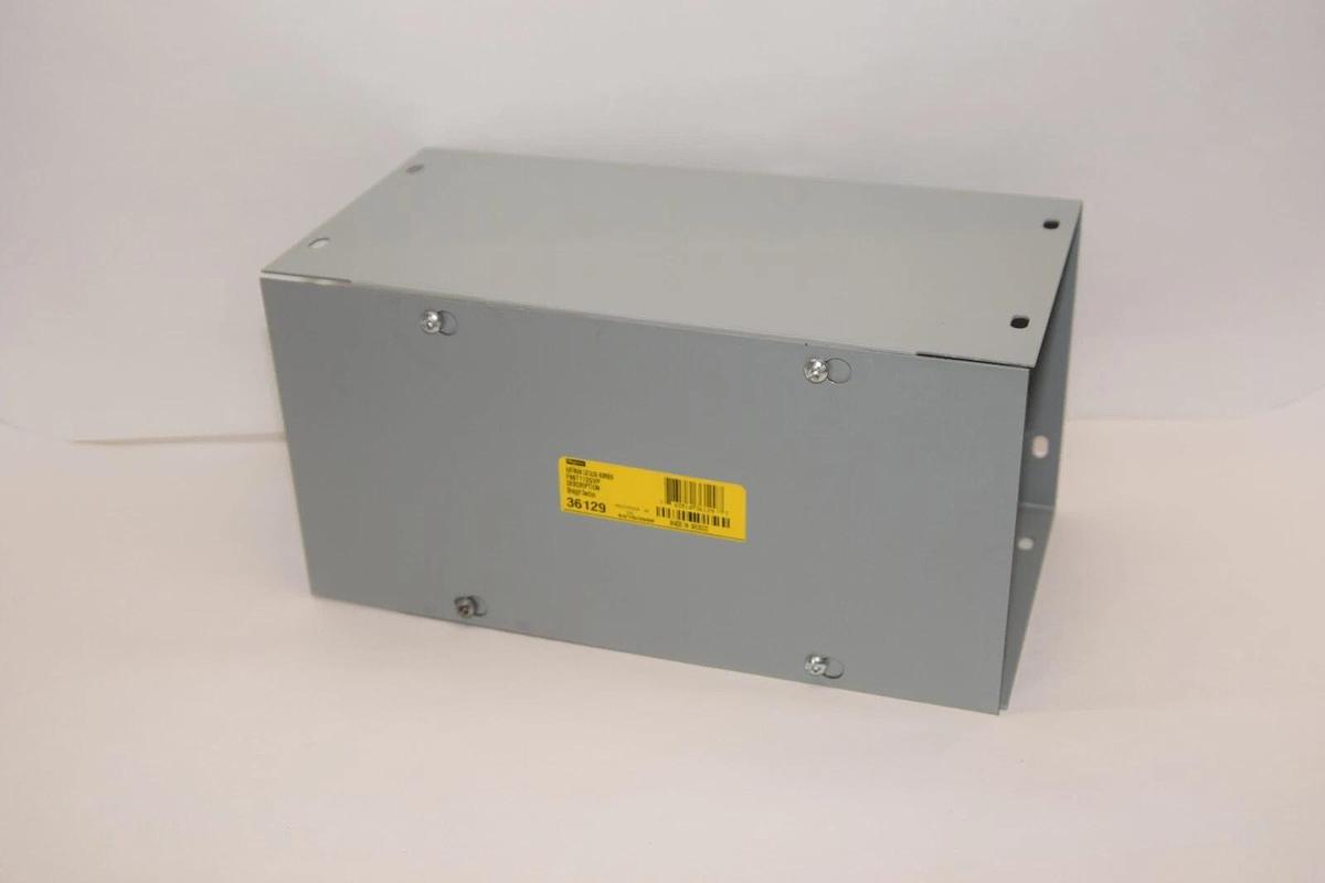 HOFFMAN F66T112GVP 12" x 6-1/4" x 6"-1/4" Straight Section Wireway Outer Fitting