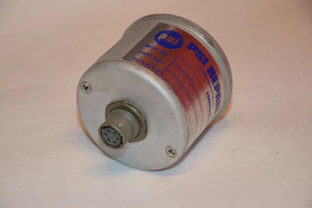 Used PSI 924-01008-136 15680 INDUSTRIAL ENCODER