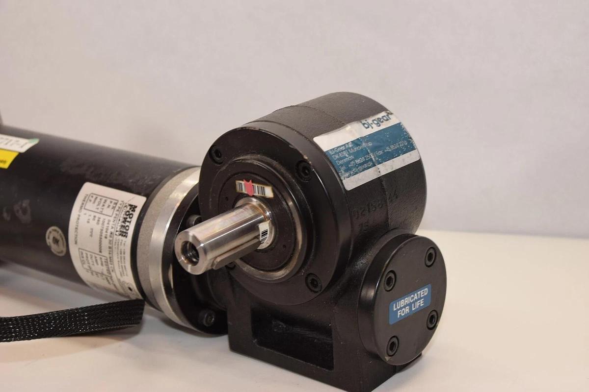 Used MOTOR POWER COMPANY 1007505500008 Drive With BJ GEAR DK-8660 Gearbox Head