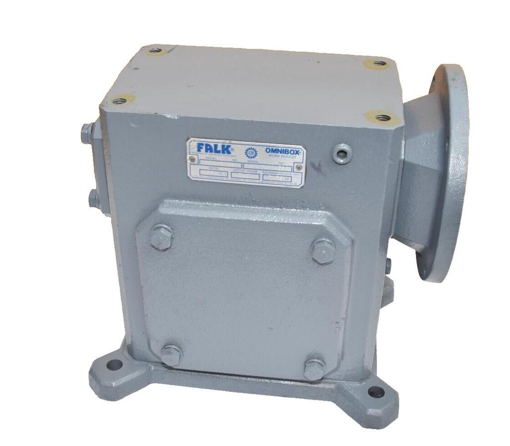 (NEW) FALK 300WBM3A Ratio 50:1 1.58Hp Worm Speed Reducer Gear Box