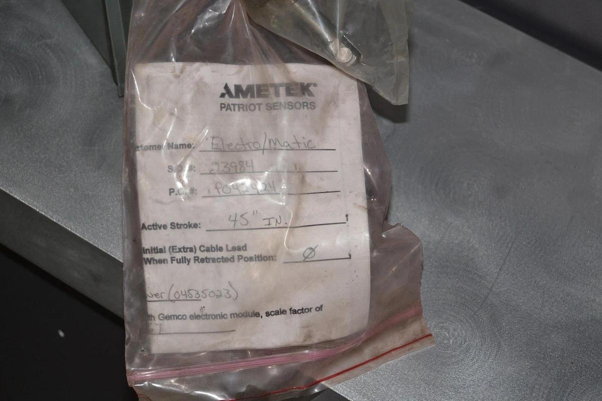 Ametek Patriot Gemco 925-1408  9251408 Linear Control Unit 45 in.
