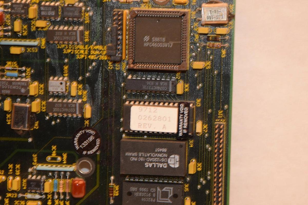 Used Micromotion Drive Board P/N 0237501 Rev. G PCB 1001796 Rev. G