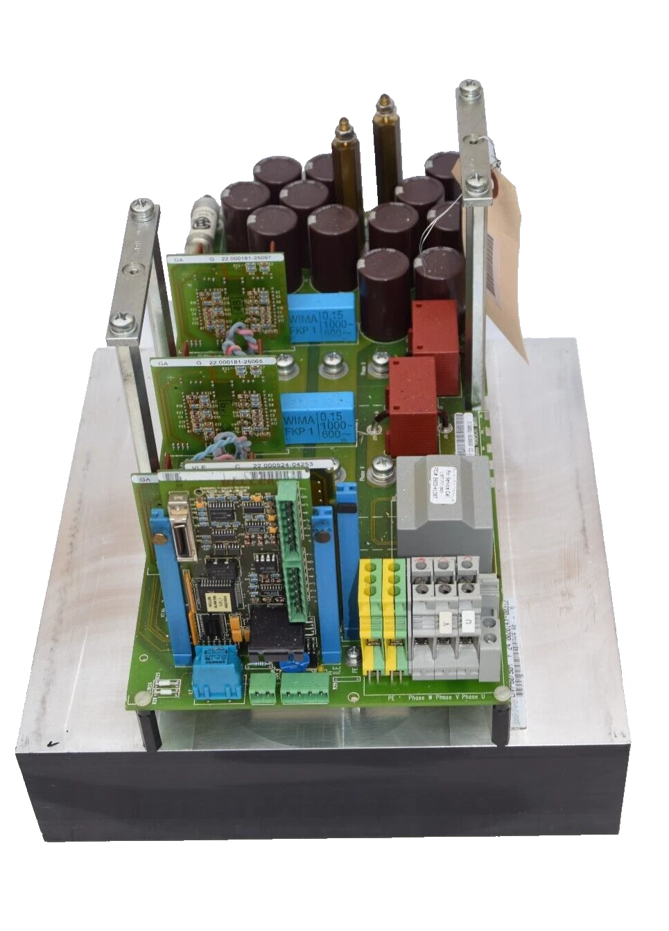 Used EUC-HELLER LMA-60/90A , 20.004 002014X-00312 20.004 217-03 Drive Servo Amplifier