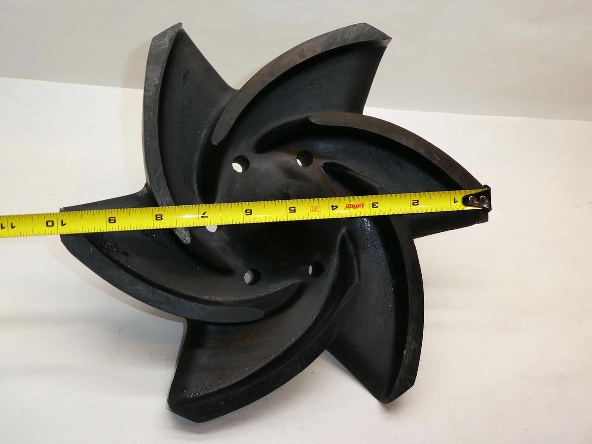 NEW- GOULD-PUMP IMP22605AA4-41 CP22605AA100 042517-1 6 Vane 10" Dia osd Impeller